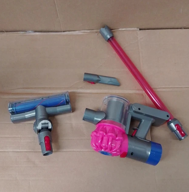 Casdon Dyson Toy Vacuum Cleaner Pink Official Licensed Kids Role Play 3+ New
