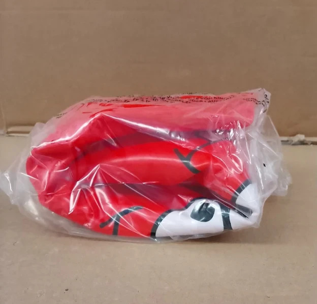 Toyrific Jump N Bounce 24 Inch Kids Space Hopper Bouncing Ball Handles Red New