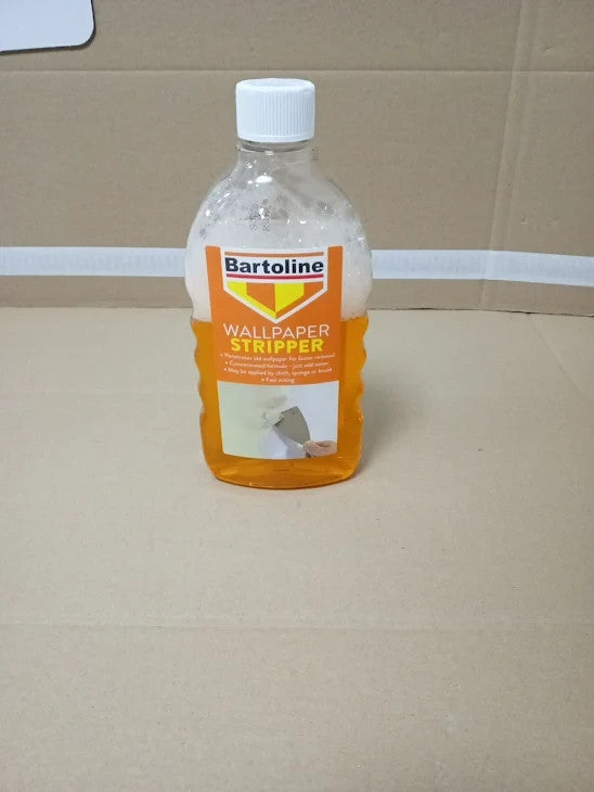 Bartoline Wallpaper Stripper 500ml Fast Acting Concentrated Solution