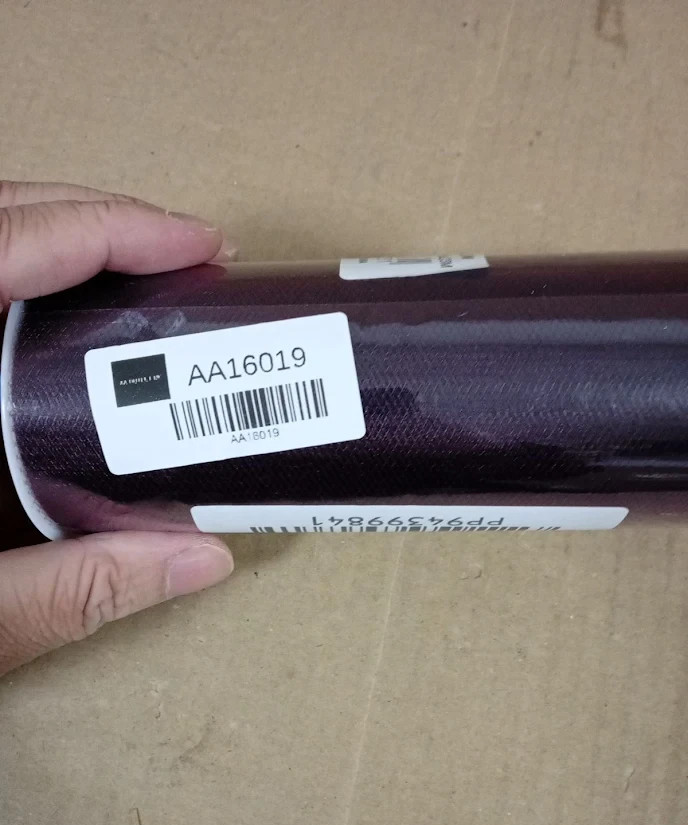 Occasions Organza Polyester Tulle Mesh Net Roll 23mx15cm Plum Modern Solid New