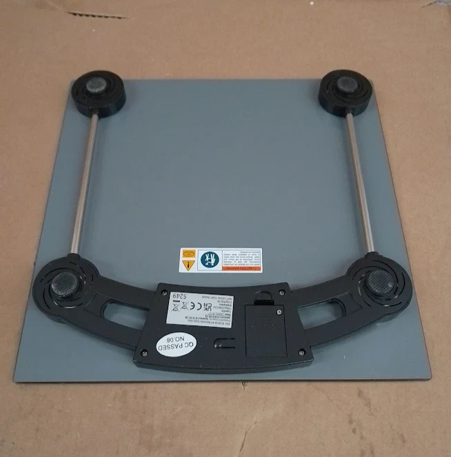 Argos Home Digital Bathroom Scales Grey Electronic Weight Scale Quality Design