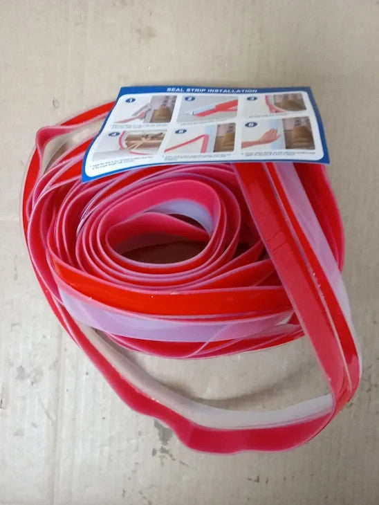 T Shaped Door Seal Strip Draft Excluder 240in 20ft Insulation Tape Frame
