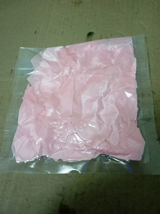 30pc Pink Mini Bows Satin Ribbon Bows Sticky Gel Pads 8x8cm Self Adhesive New