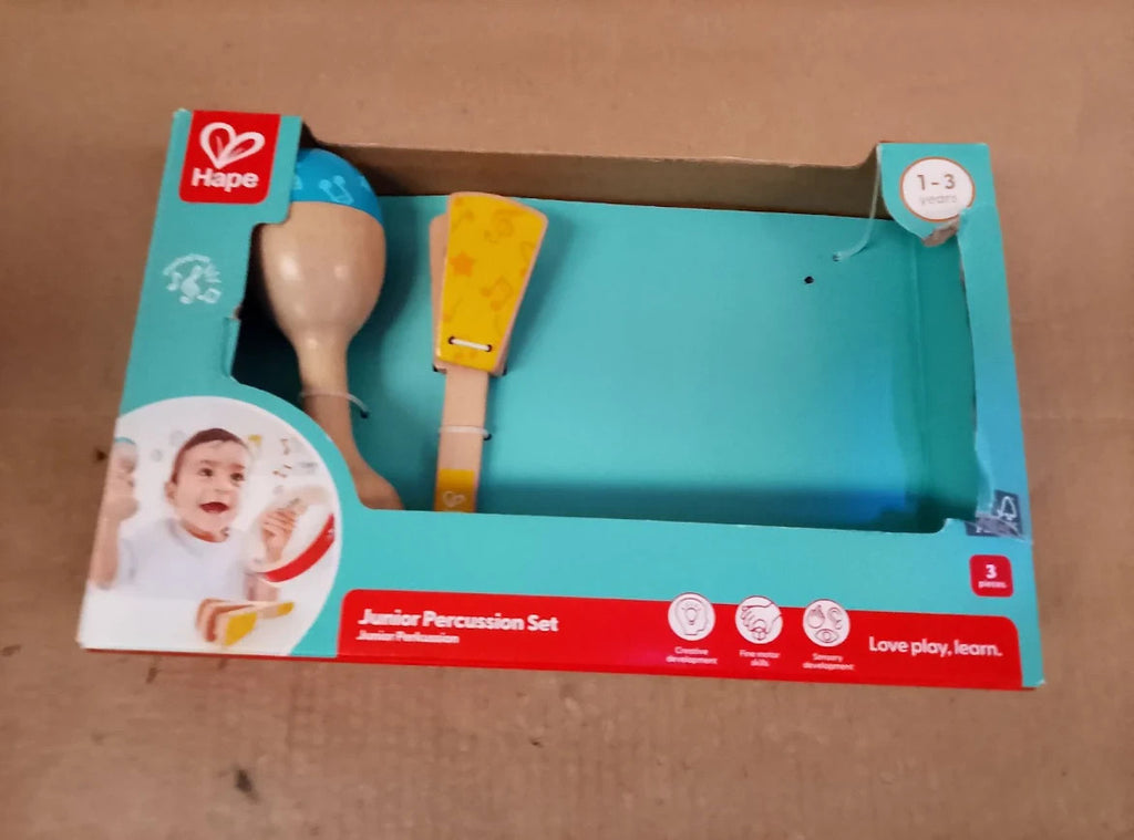 Hape Beginners Percussion Accessories Only Musical Instrument Set Young New