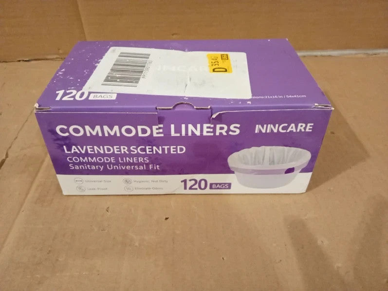 Inincare Commode Liners Bedside Portable Toilet Potty Bed Pan 1000ml New