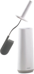 Joseph Joseph Flex Smart Hygienic Silicone Toilet Brush Holder White New