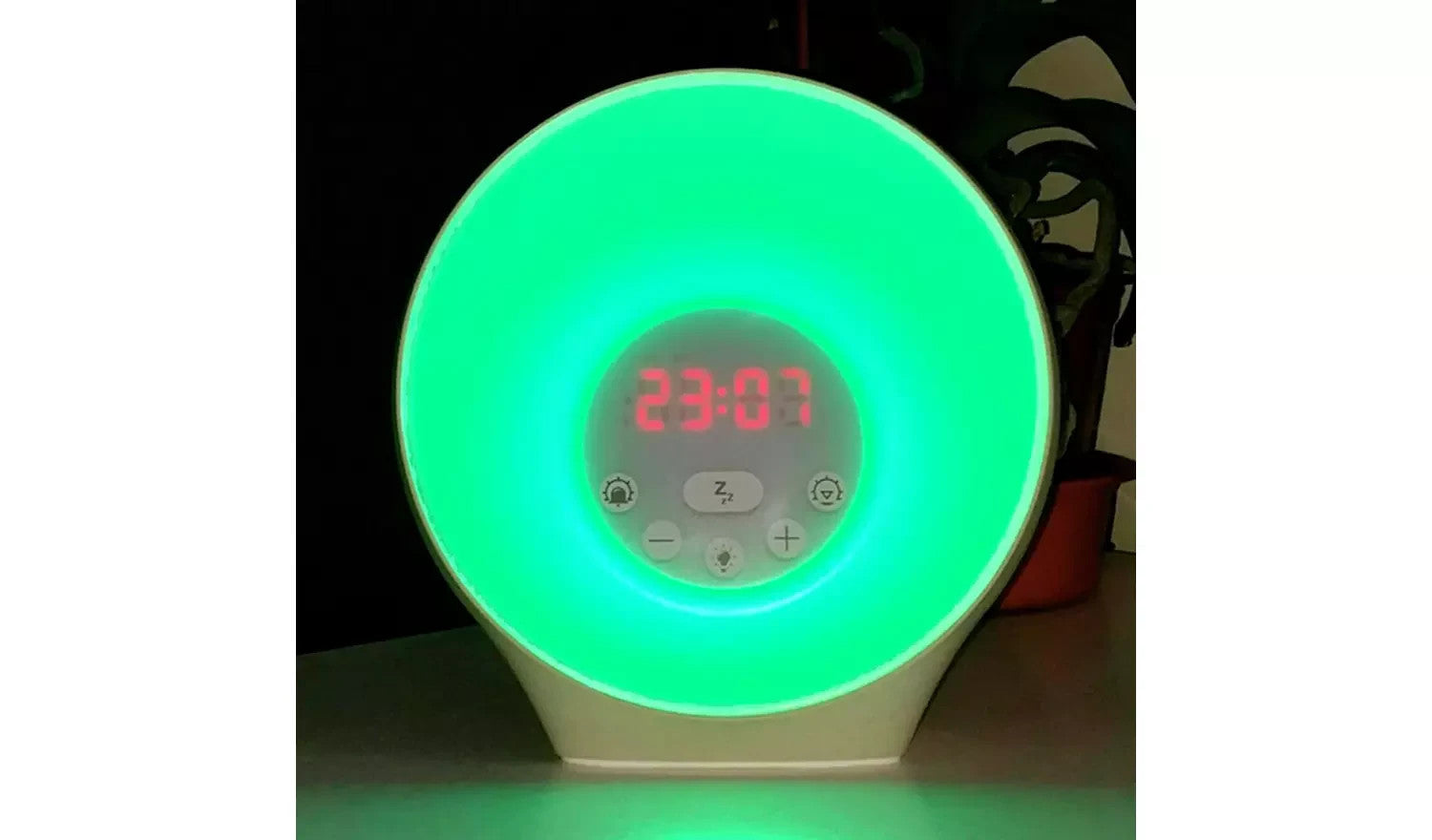 Lumie Sunrise Alarm Clock Wake Up Light SAD Lamp Sleep Aid Design Durable New