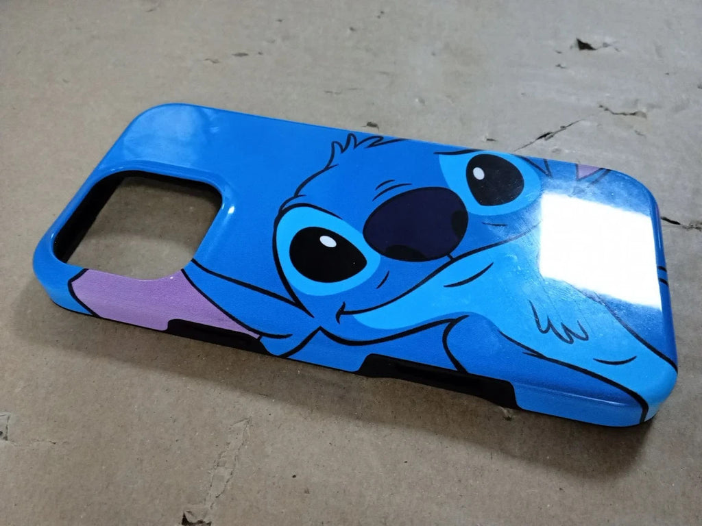 iPhone 16 Pro Max Disney Lilo & Stitch Cute Stitch Face Slate Phone Case