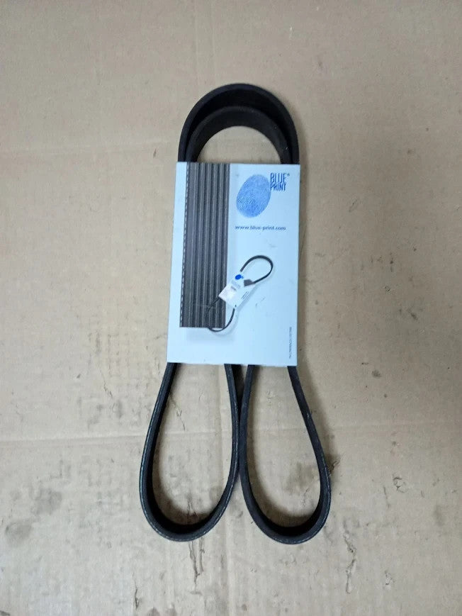 Blue Print AD06R1255 Auxiliary Belt Ethylene Propylene Diene Monomer Black New