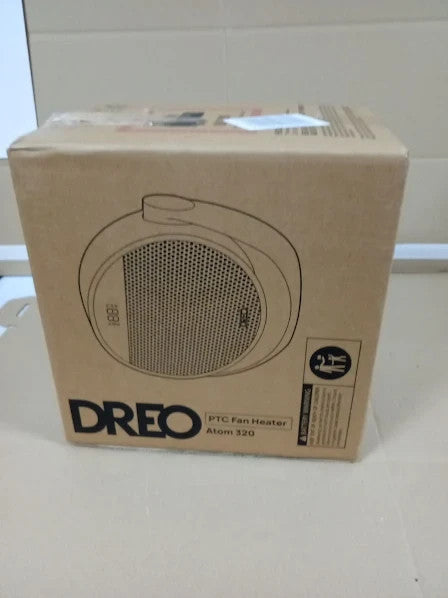 Dreo 1500W Portable Electric Heater Home Adjustable Tilt 9.65x5.71x 10.12in New