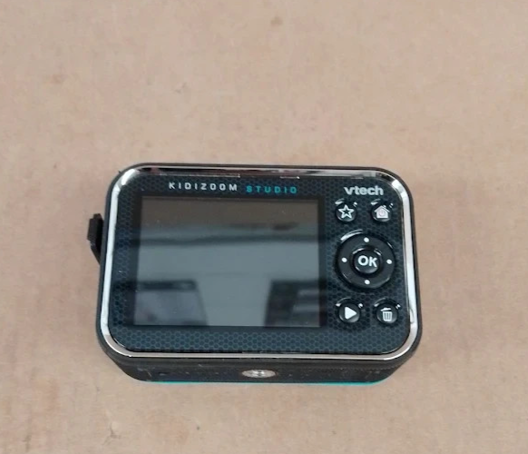 VTech KidiZoom Studio HD Kids Video Camera Blue Selfie Effects Games Design New