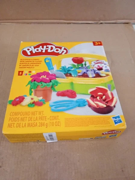 Play Doh Blooming Flower Garden Toy Playset Nature Play Kids Arts Crafts 3+