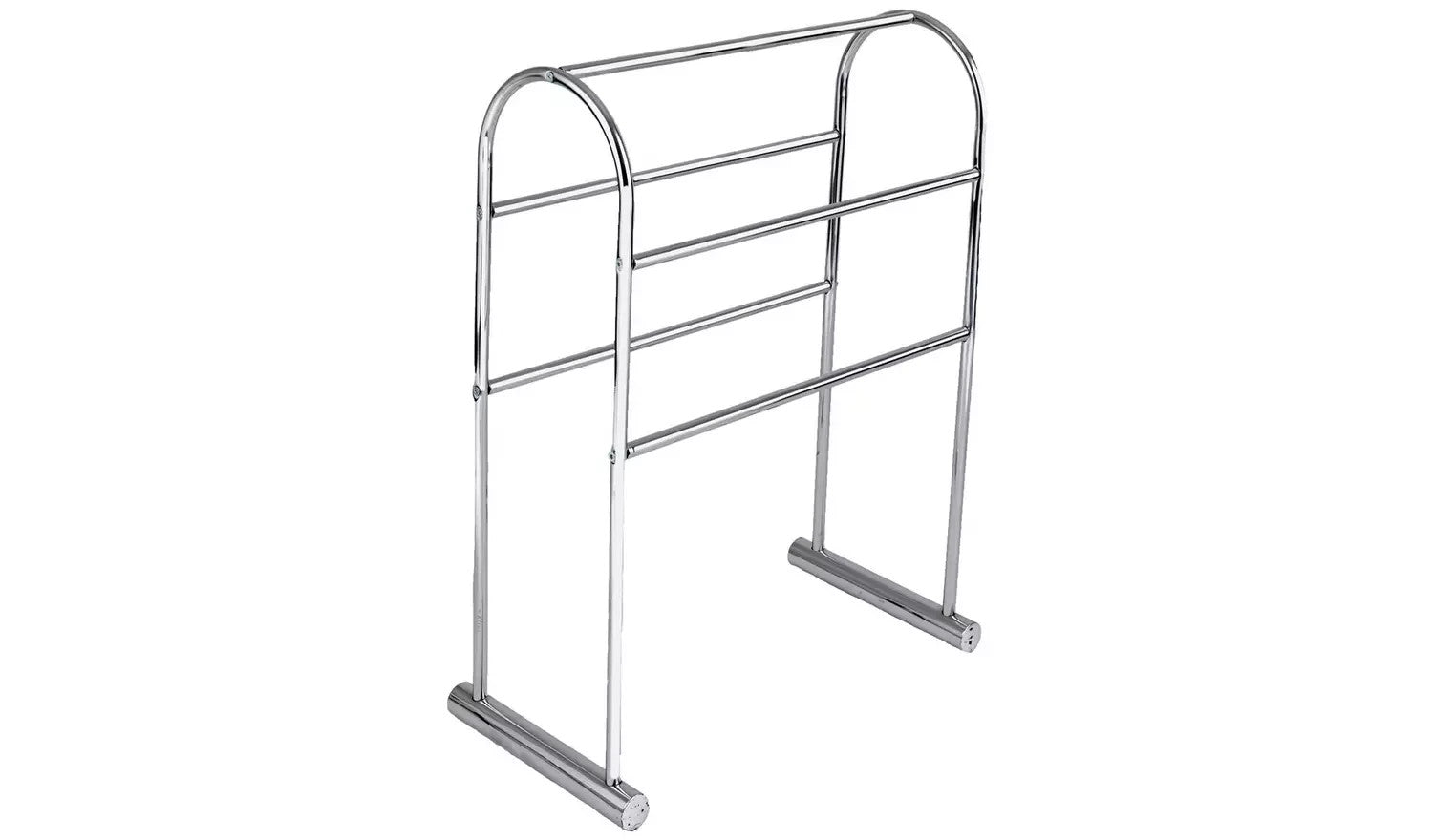 Argos Home Traditional 5 Tier Freestanding Towel Rail 81x60x29.5cm Chrome New