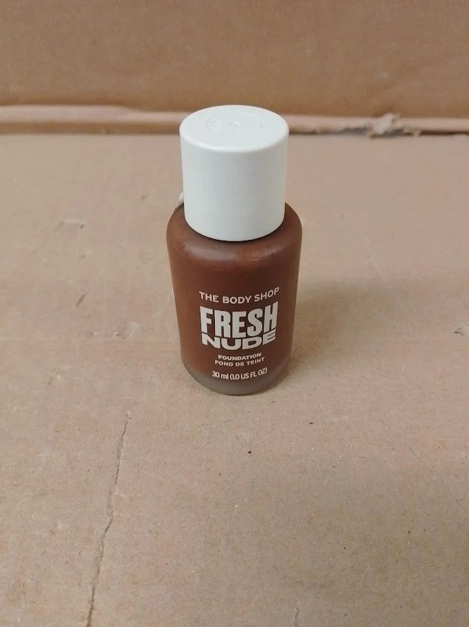The Body Shop Fresh Nude Foundation 30ml Bottle Nude Glow Finish Tan 2N New