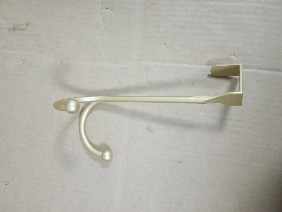 Levaf 2 Pack Over The Door Hooks 2 Hang Heads Snug Fit Pads Heavy Duty New