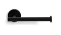 Home Metal Toilet Roll Holder Matt Black Bathroom Wall Mounted Storage New