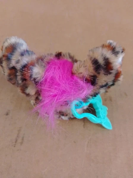 Furby Furblets Chee Chee Mini Plush Toy Cheetah Print Speaks Furbish 6+ New