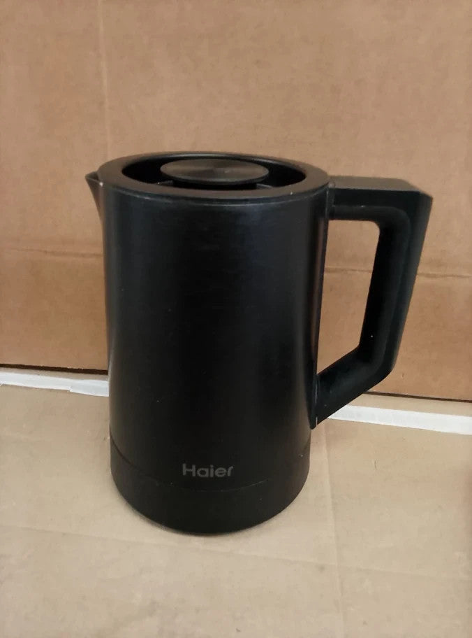 Haier 3000w Smart Electric Kettle 1.7L Touch Control With 7 Preset Black