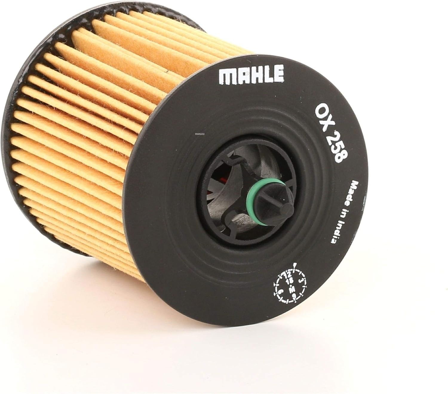 Mahle OX 258D Oil Filter Oil Filter Gasket Set OE Quality 6.2x6.2x8.9cm New