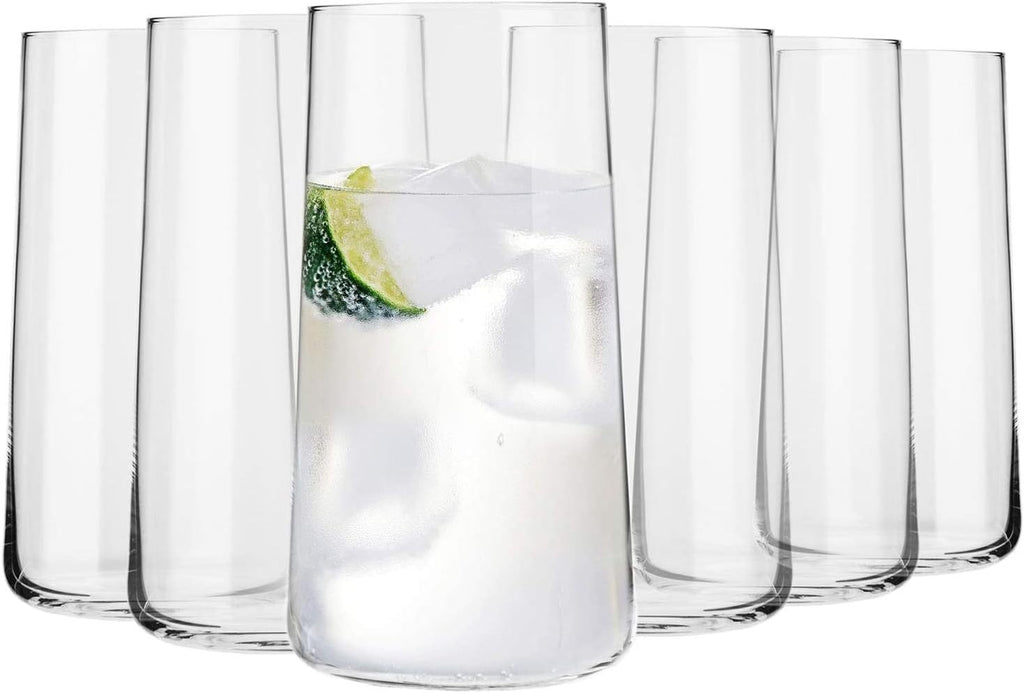 Krosno Water Glass Other Cold Drinks Set 6 540ml Avant Gard Collection New