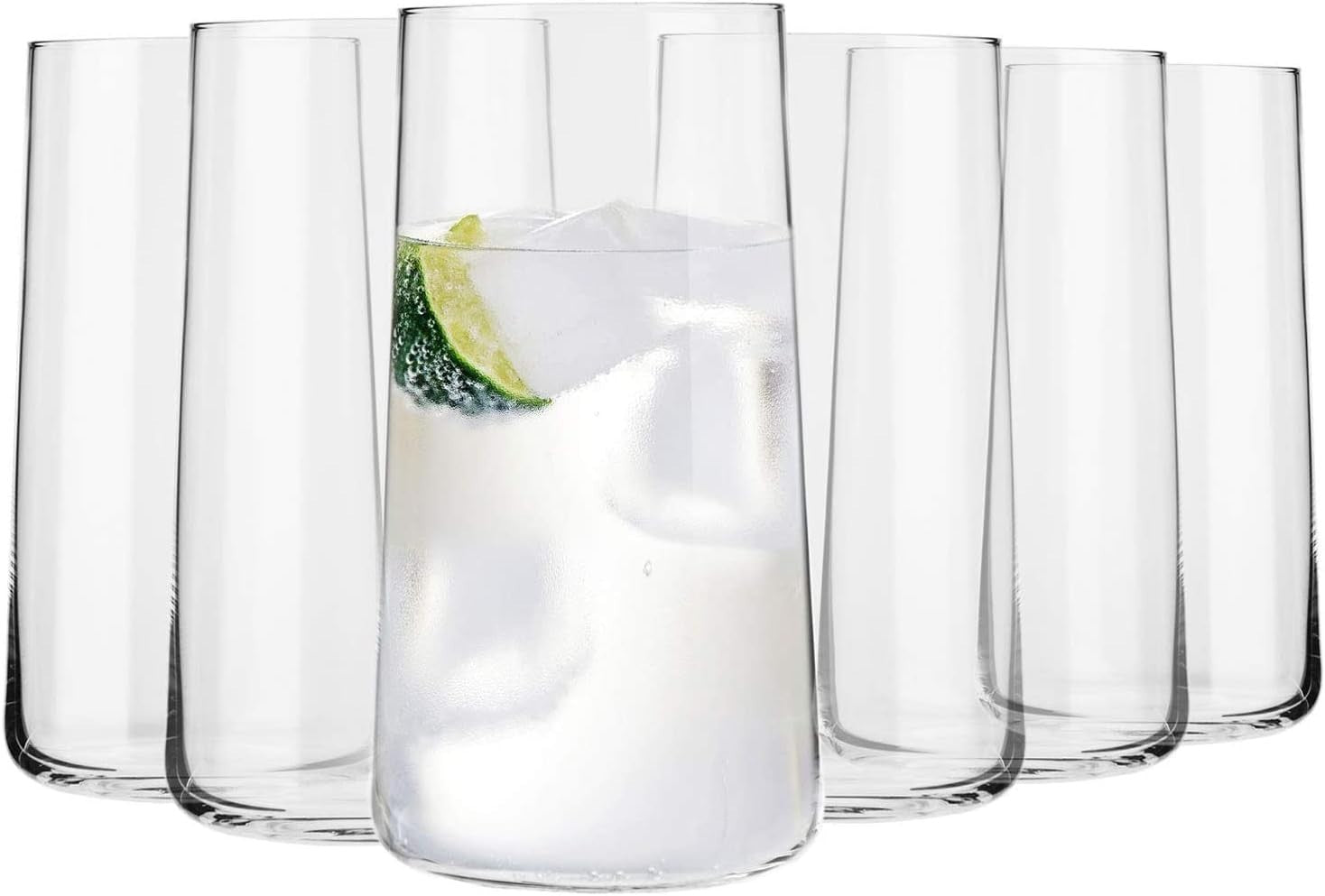 Krosno Water Glass Other Cold Drinks Set 6 540ml Avant Gard Collection New