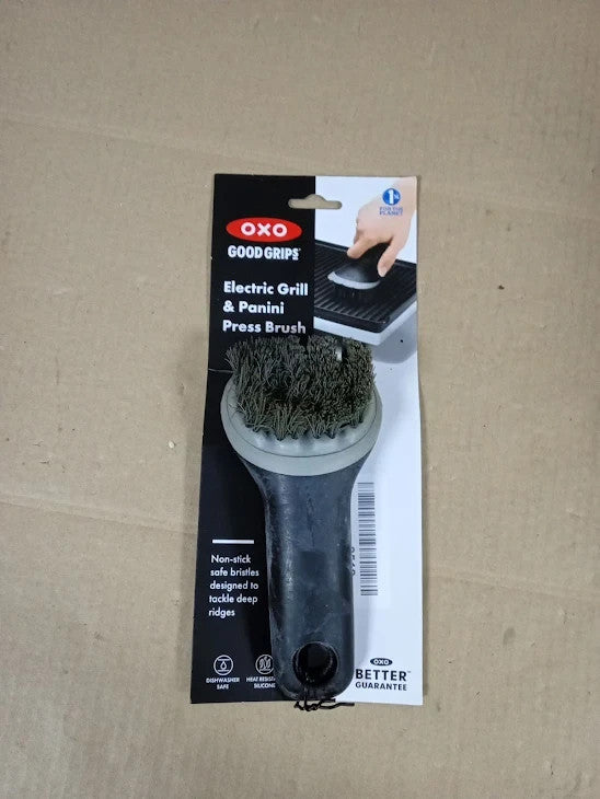 Oxo 1312480V1MLNYK Good Grips Electric Grill Panini Press Brush White Black