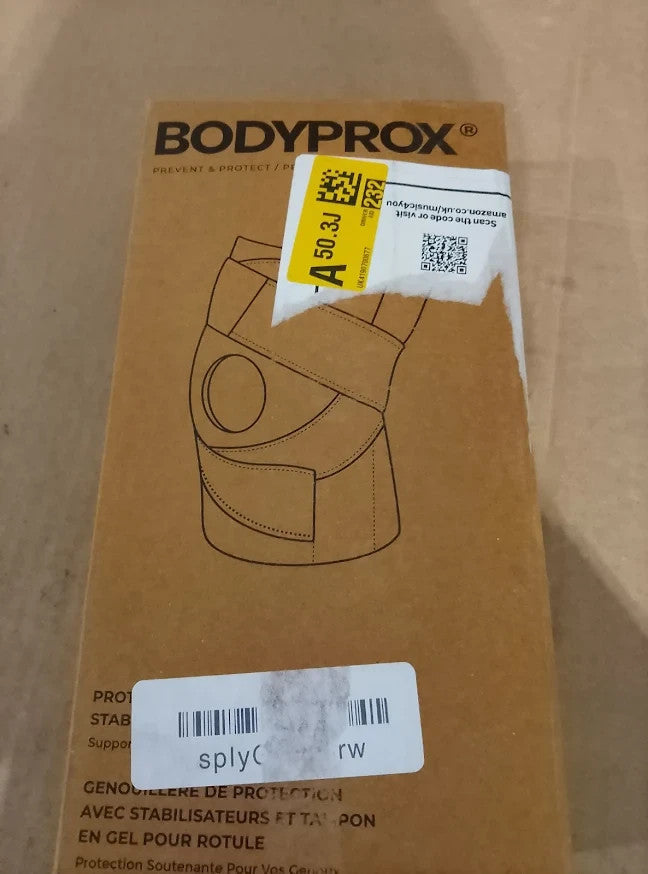Bodyprox Knee Brace Side Stabilizers Patella Gel Pads Support Durable Design New