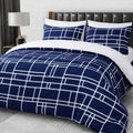 Pamposh Super King Duvet Set Premium Brushed Microfiber Reversible 3 Pieces