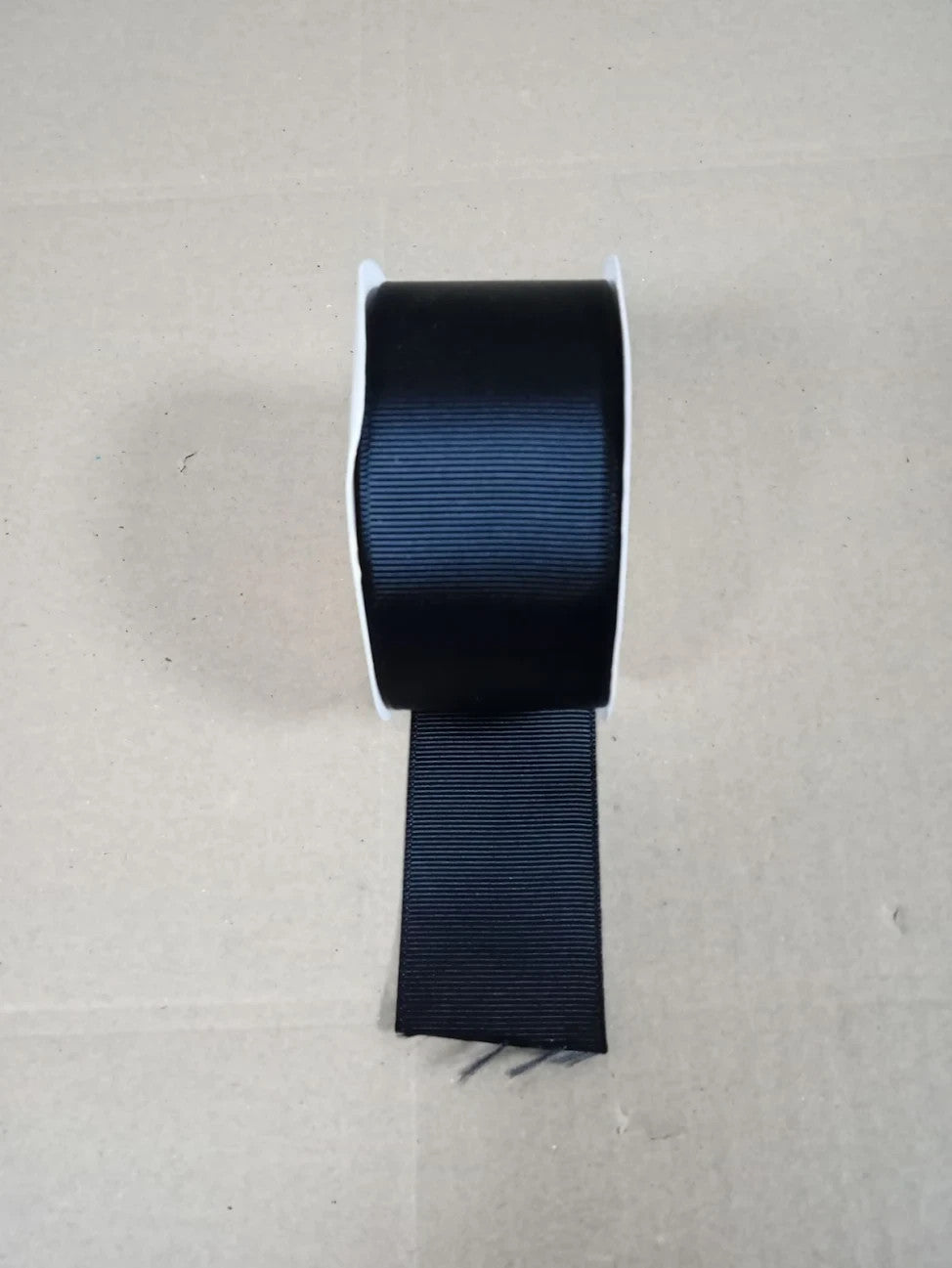 Italian Options Grosgrain Ribbon 38x10mm Strong Plain Black Ribbon Bows New