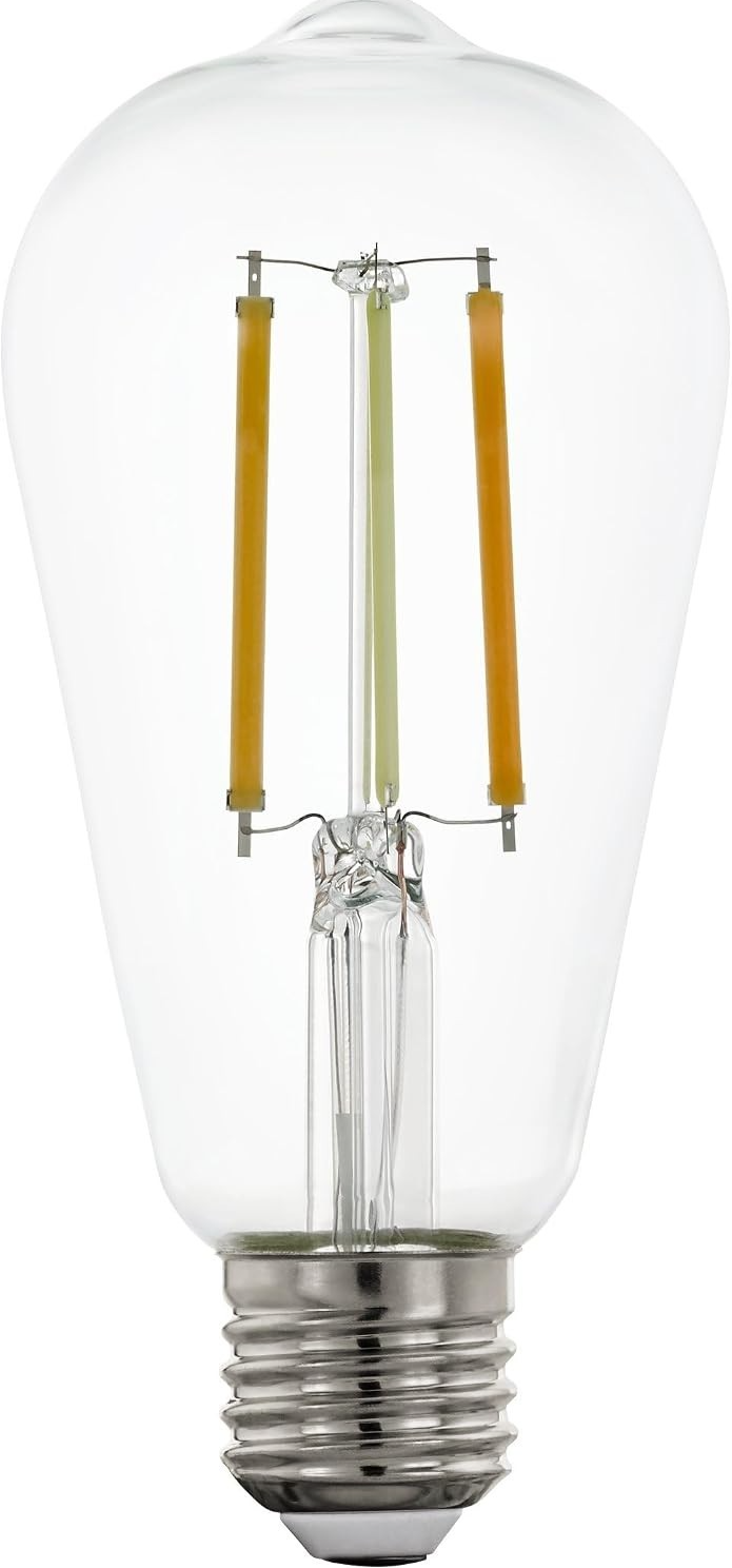 Eglo Connect Smart Home E27 LED Filament Light Bulb ST64 ZigBee Transparent New