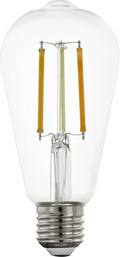 Eglo Connect Smart Home E27 LED Filament Light Bulb ST64 ZigBee Transparent New