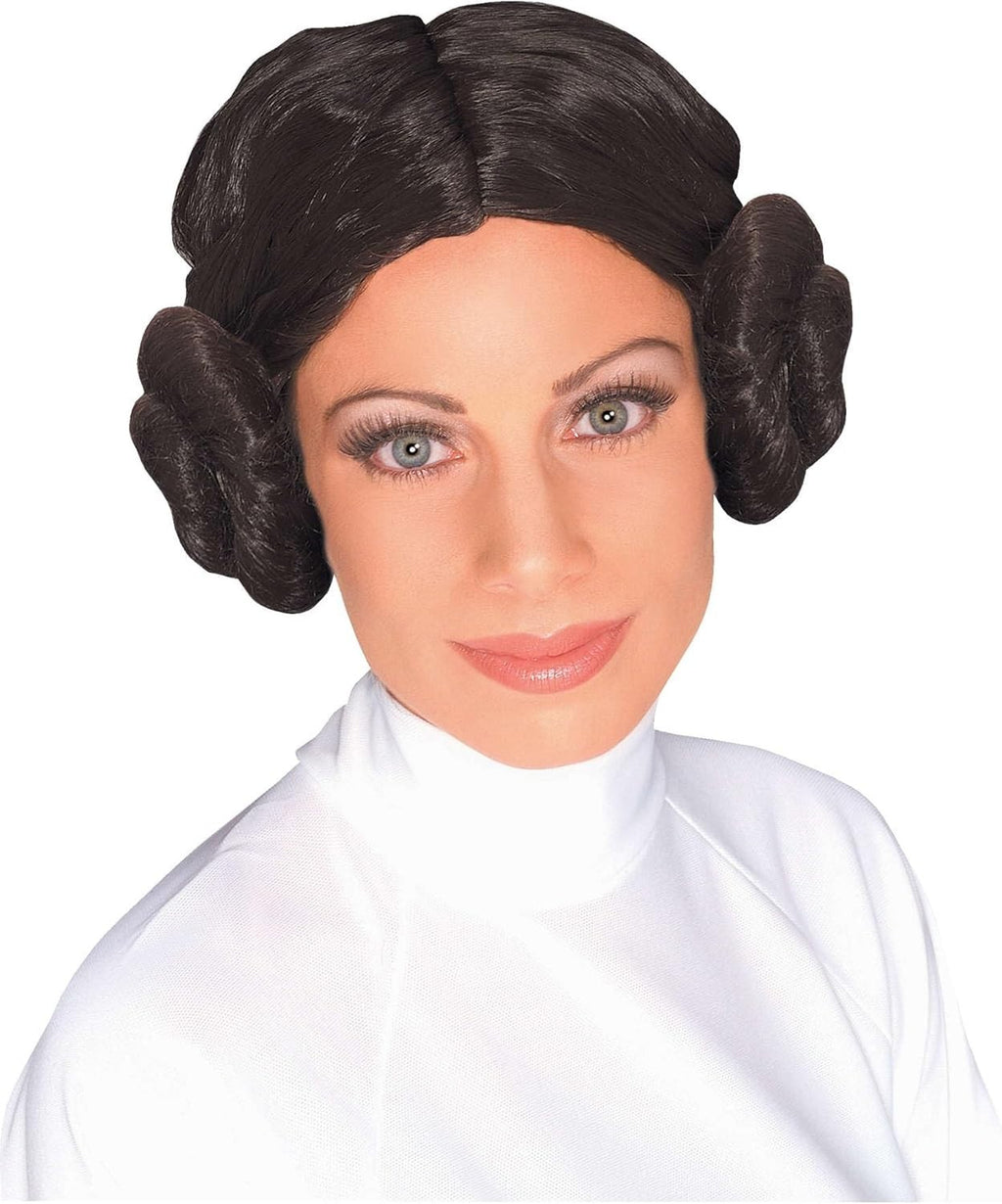 Rubies Official Star Wars Princess Leia Wig Adult Costume One Size Halloween New