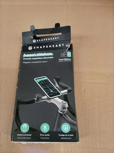 Shapeheart Magnetic Bike Phone Holder 2xl Waterproof Touchscreen Pouch New