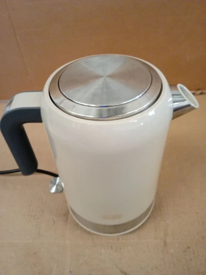 Breville High Gloss Electric Kettle 1.7l 3kw Fast Boil  Cream Stainless Steel