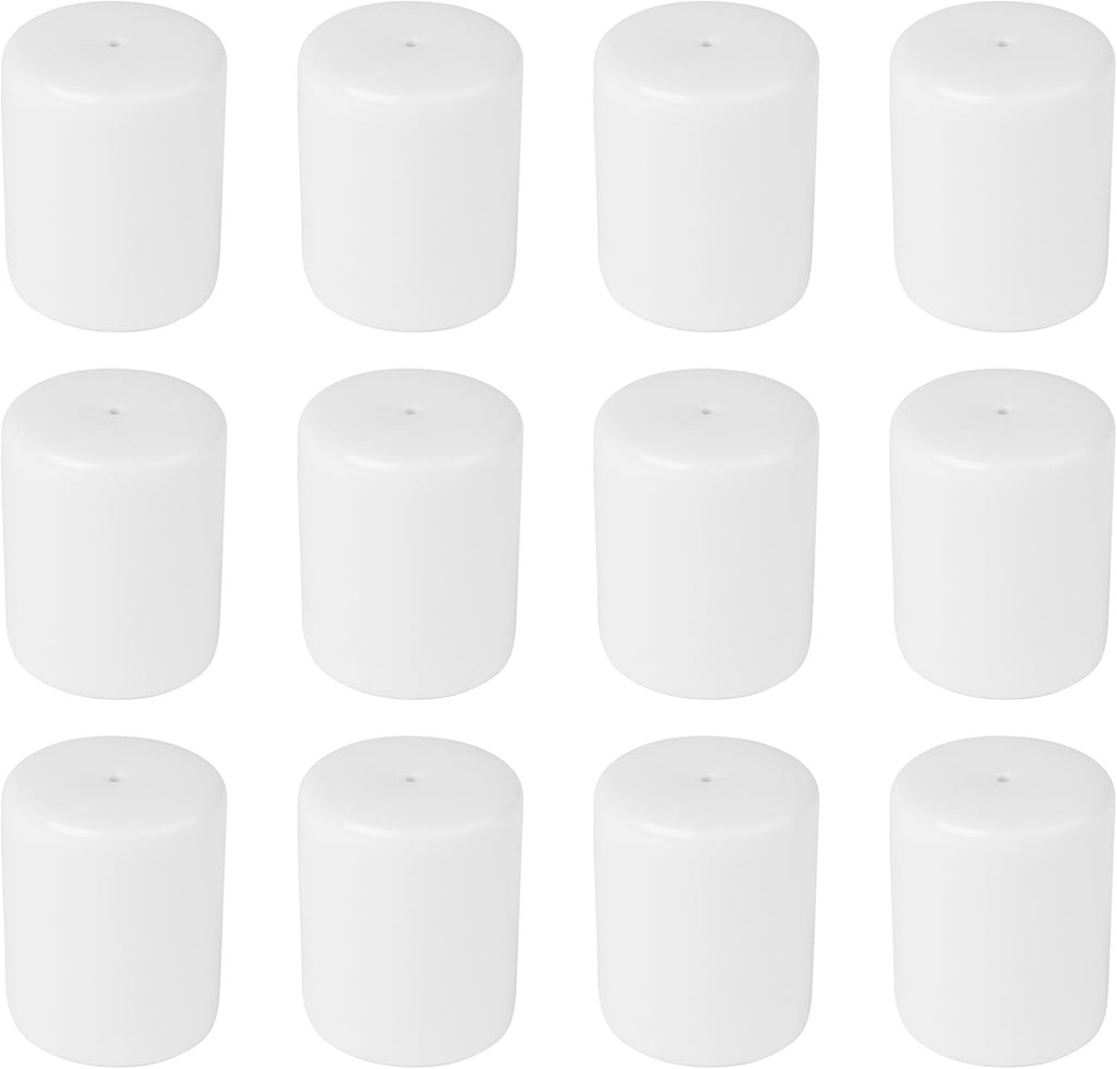 Olympia Athena Salt Pepper Shakers Pack Of 11 White Porcelain Easy Refill New