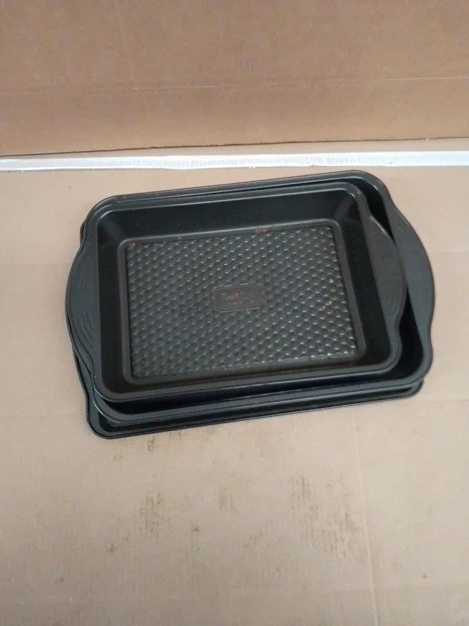 Prestige  Aerolift Baking Trays Oven Non Stick Set of 3 Dishwasher Safe Oven