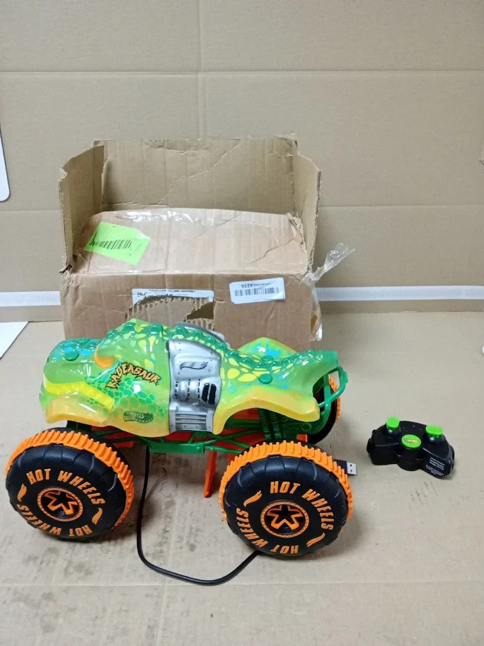 Hot Wheels Monster Trucks Remote Control Toy Vehicle 1:15 Scale Rageasaur 5+