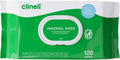 Clinell Universal Cleaning Disinfectant Wipes Surfaces Pack 100 255x175mm New