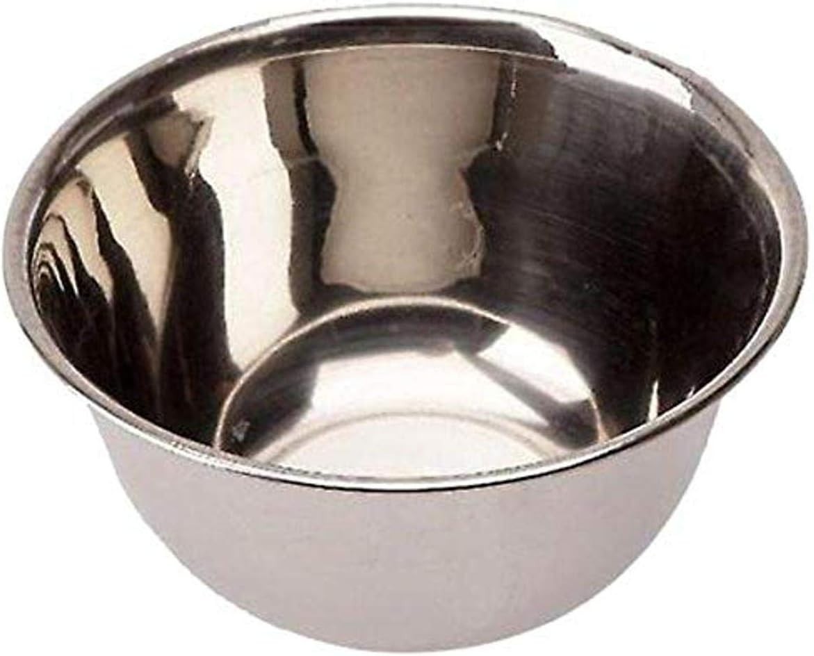 Ibili Bowl Of Stainless Steel Silver Art Deco 1 Piece 19x19x10cm New