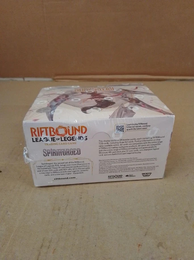Riftbound League Legends TCG Spiritforged Booster Display Ramdomly Assorted New