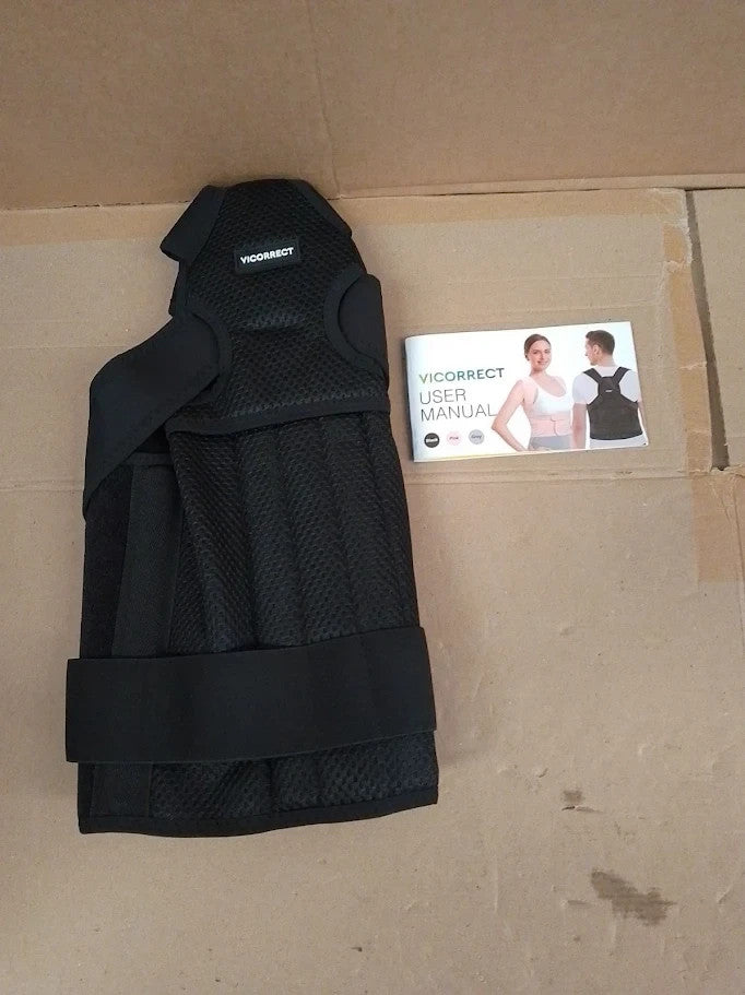 Vicorrect Posture Corrector Unisex Back Brace Support Shoulders Medium New