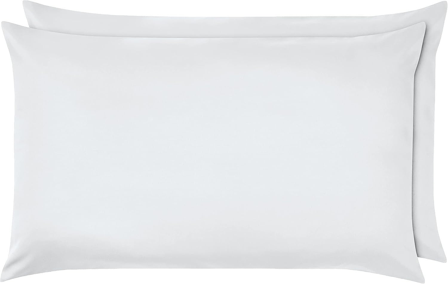 Amazon Basics Microfiber Pillowcases Standard Size 50x80cm Pack Of 2 New