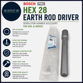 Bosch PRO Hex 28 Earth Rod Driver Demolition Hammer Accessory Soil Gravel