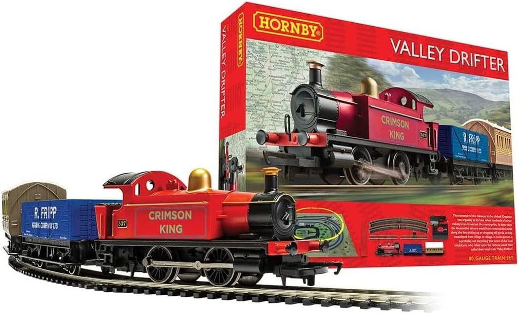 Hornby R1270M Valley Drifter OO Gauge Train Set 0-4-0 Steam Locomotive 1:76 New