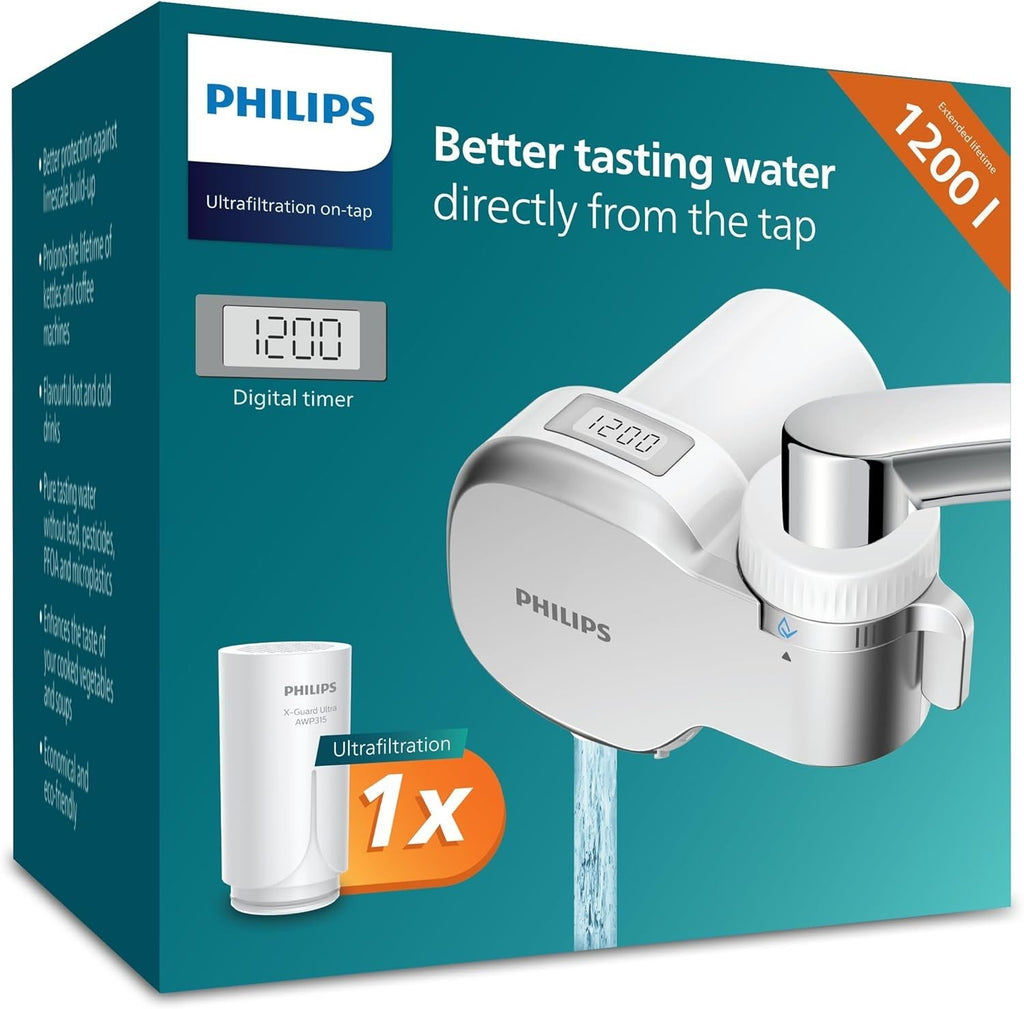 Philips Water Ontap Filter AWP3756P1 10 Ultrafiltration Digital Display New