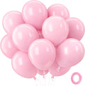 QIFU 100 Pieces Baby Pink Balloons 12in Birthday Wedding Party Decorations New