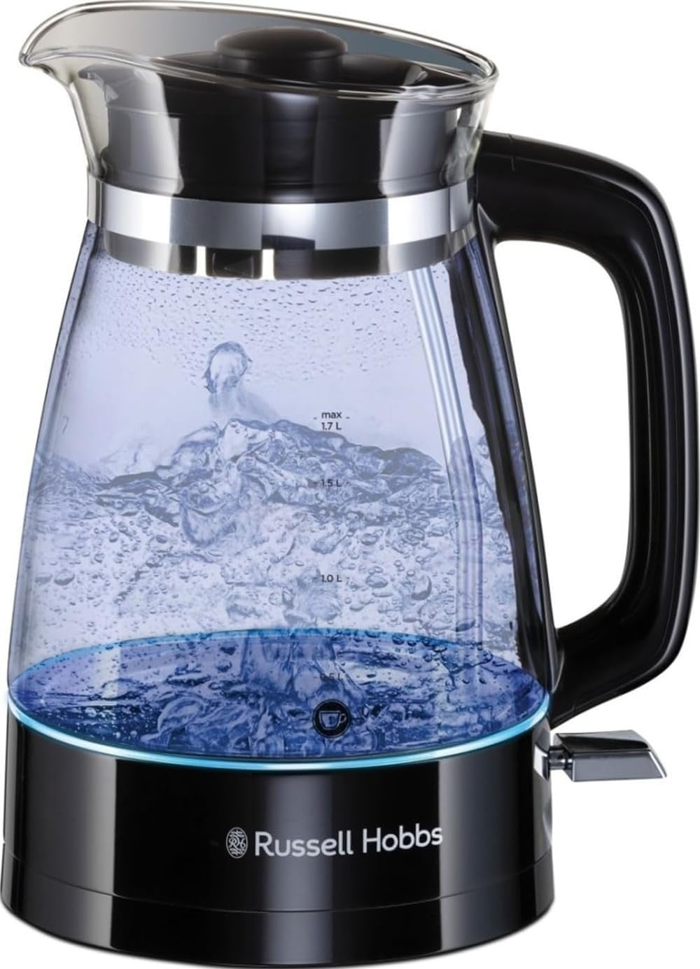 Russell Hobbs Carafe Style 1.7L Cordless Electric Glass Kettle 26080 3000W New