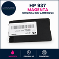 HP 937 Magenta Original Ink Cartridge 1 Pack OfficeJet PRO 9730e 9720e Large