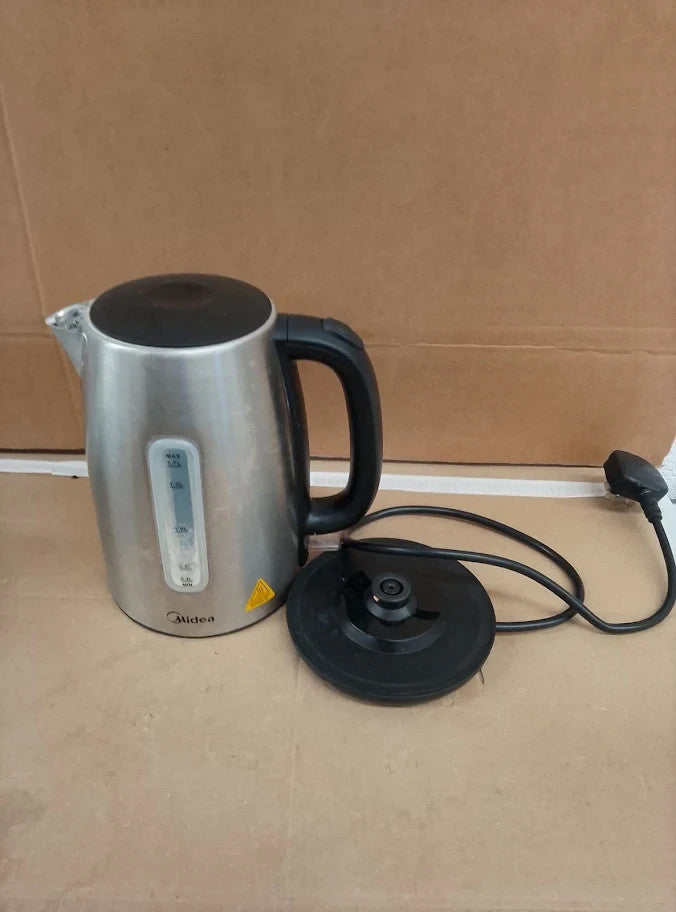 Midea Electric Kettle 3000w Fast Boil 1.7L Stainless Steel Kettle LED Indicator