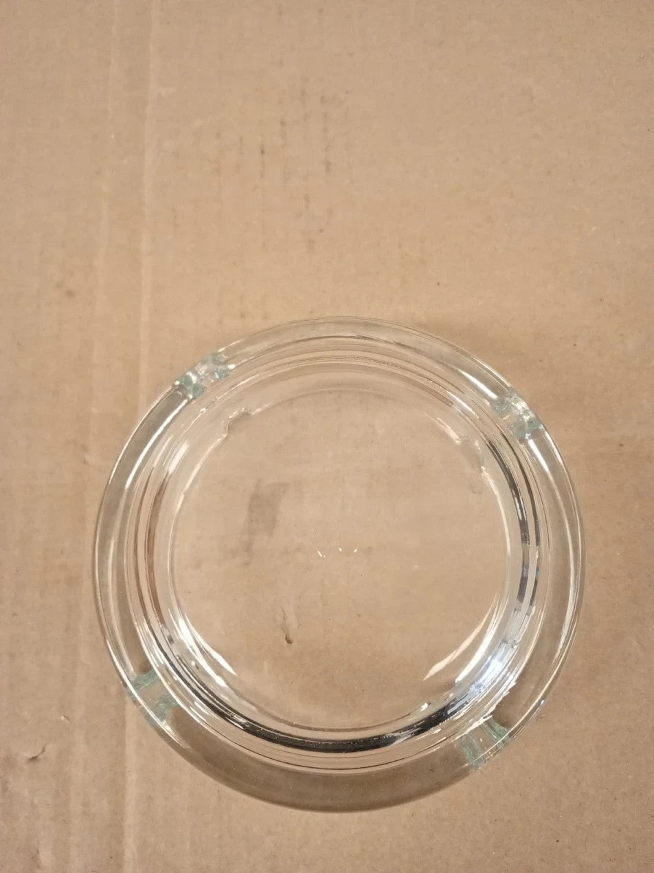Utopia Clear Stackable Ashtray 4.25" Single 10.7x10.7x3.2cm 1 Pack